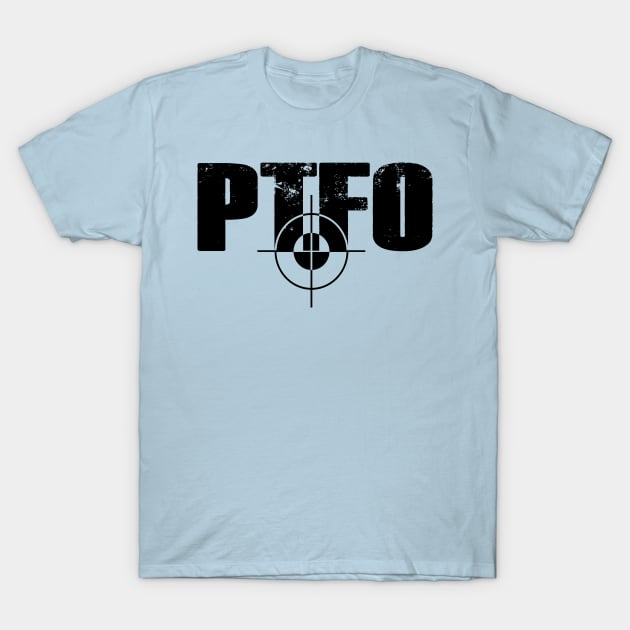 PTFO T-Shirt by rachybattlebot